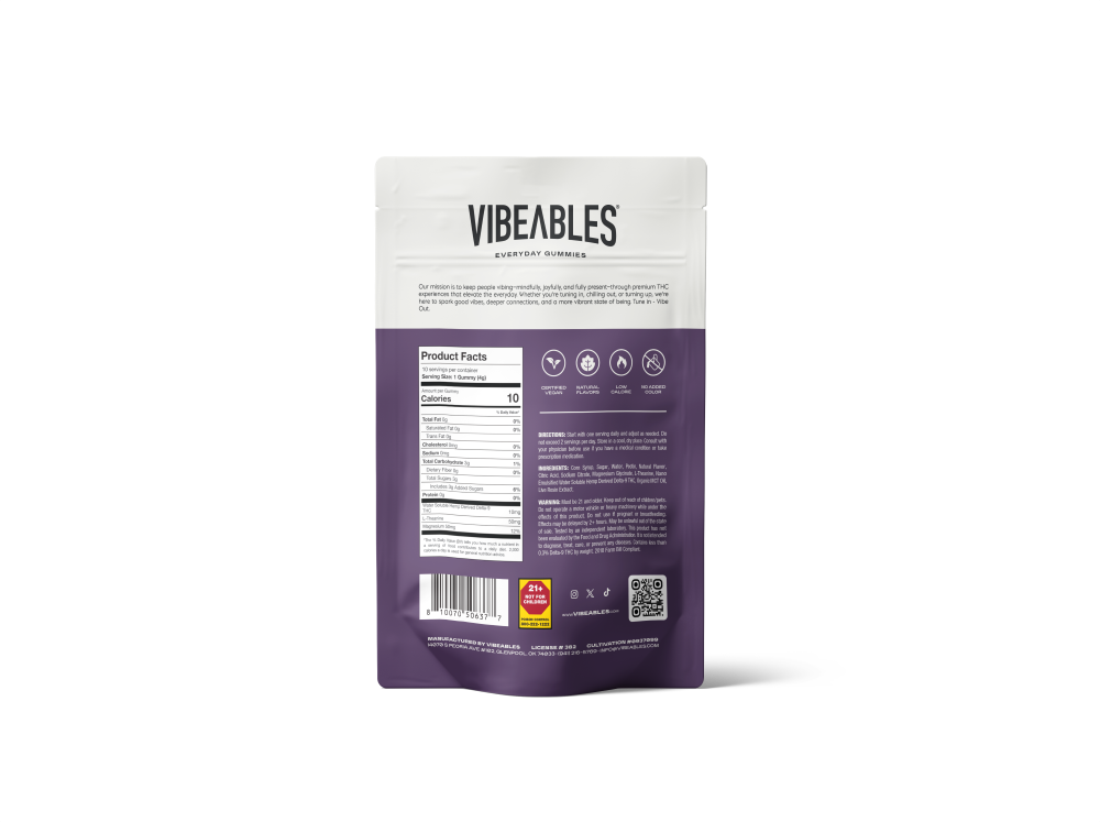 sleep gummies // thc + magnesium & l-theanine