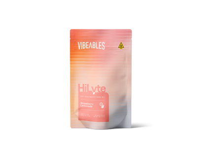 Strawberry Lemonade 10mg THC Drink Mix + Electrolytes (StickPack 10ct bag)