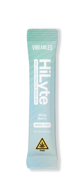 wild berry 10mg thc drink mix + electrolytes (stickpack 10ct bag)